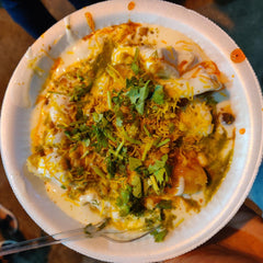 Ragda Samosa Chaat