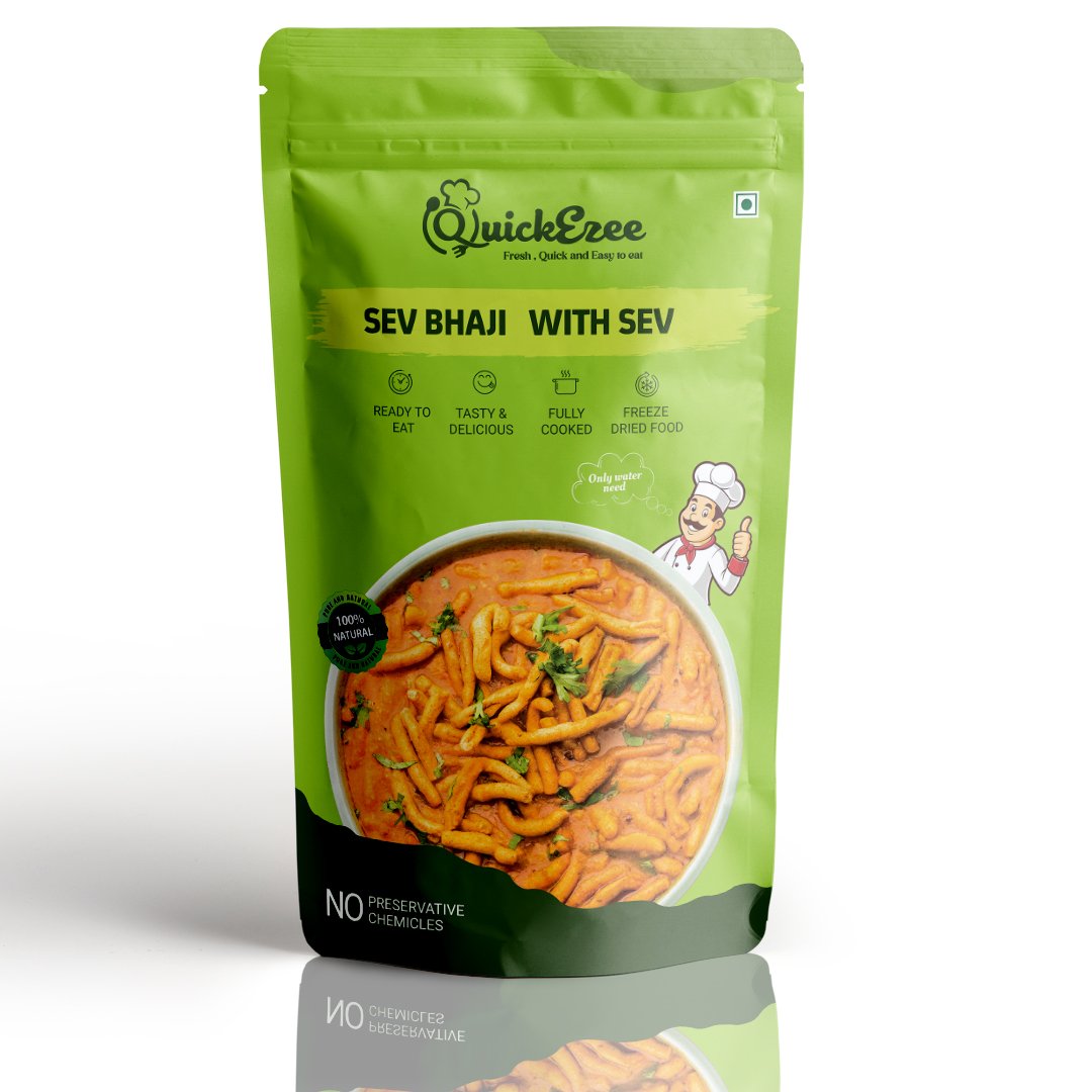 Sev Bhaji (With Sev)